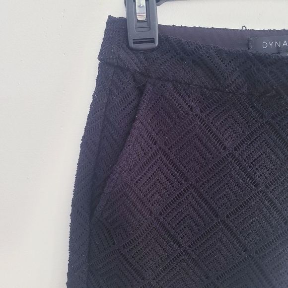 ✨2FOR15$✨ Dynamite Lacy Criss-Cross Design Black Shorts - Picture 8 of 9